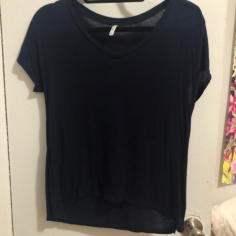 Navy blue T-shirt